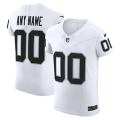 Las Vegas Raiders Vapor F.U.S.E. Elite Custom Jersey White