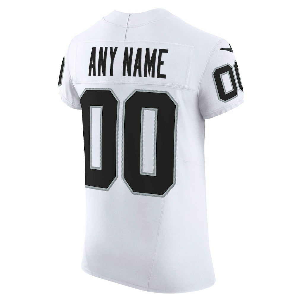 Las Vegas Raiders Vapor F.U.S.E. Elite Custom Jersey White