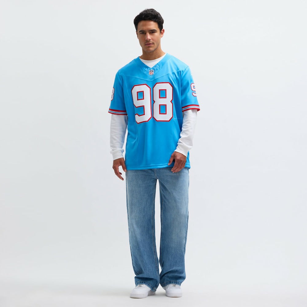 Jeffery Simmons Tennessee Titans Vapor F.U.S.E. Limited Jersey Light Blue