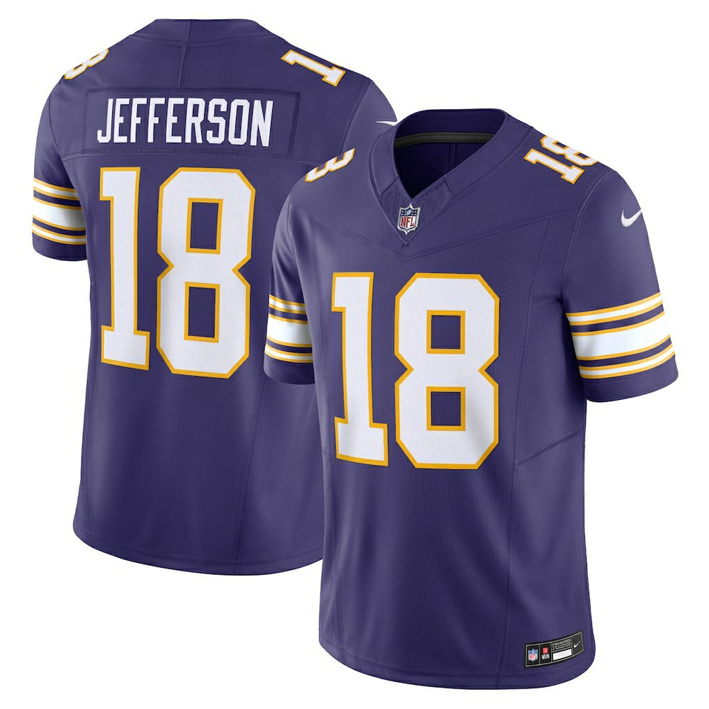 NFL Justin Jefferson Minnesota Vikings Vapor F.U.S.E. Limited Jersey - Purple