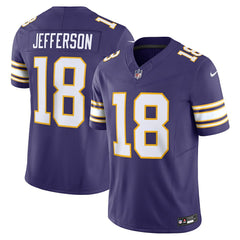 NFL Justin Jefferson Minnesota Vikings Vapor F.U.S.E. Limited Jersey - Purple