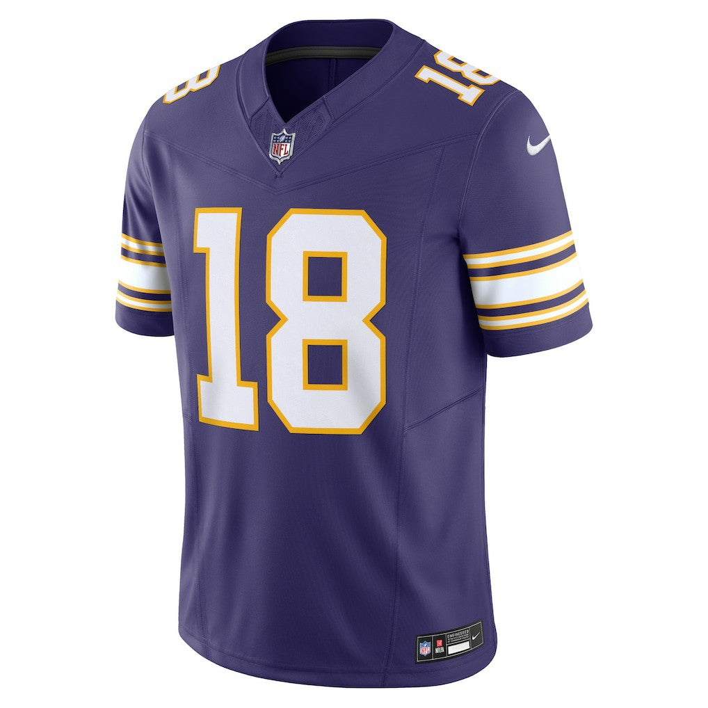 NFL Justin Jefferson Minnesota Vikings Vapor F.U.S.E. Limited Jersey - Purple