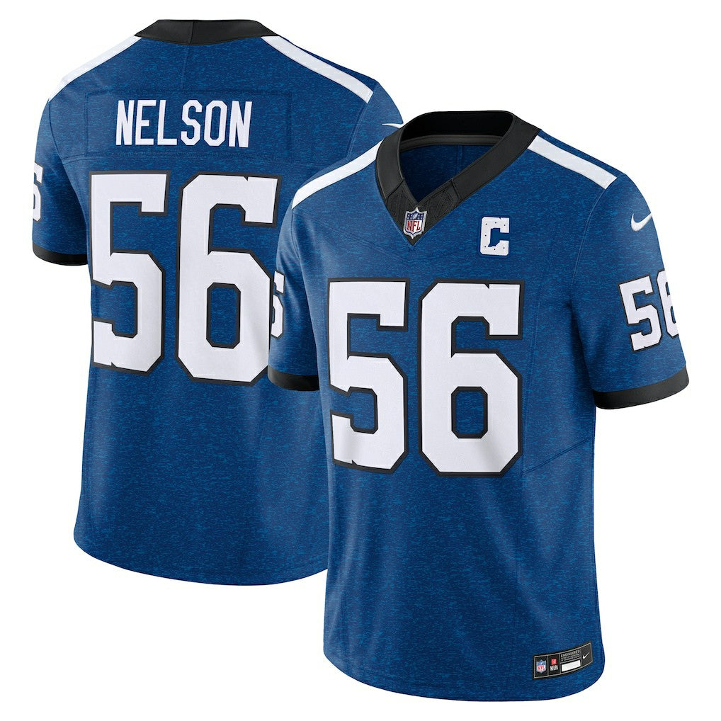 Quenton Nelson Indianapolis Colts Vapor F.U.S.E. Limited Jersey Blue