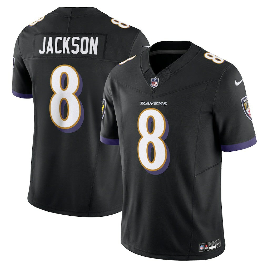 Lamar Jackson Baltimore Ravens Vapor F.U.S.E. Limited Jersey Black
