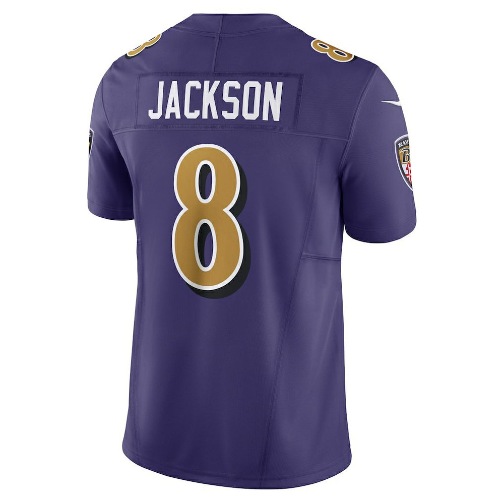 Lamar Jackson Baltimore Ravens Vapor F.U.S.E. Limited Jersey Purple