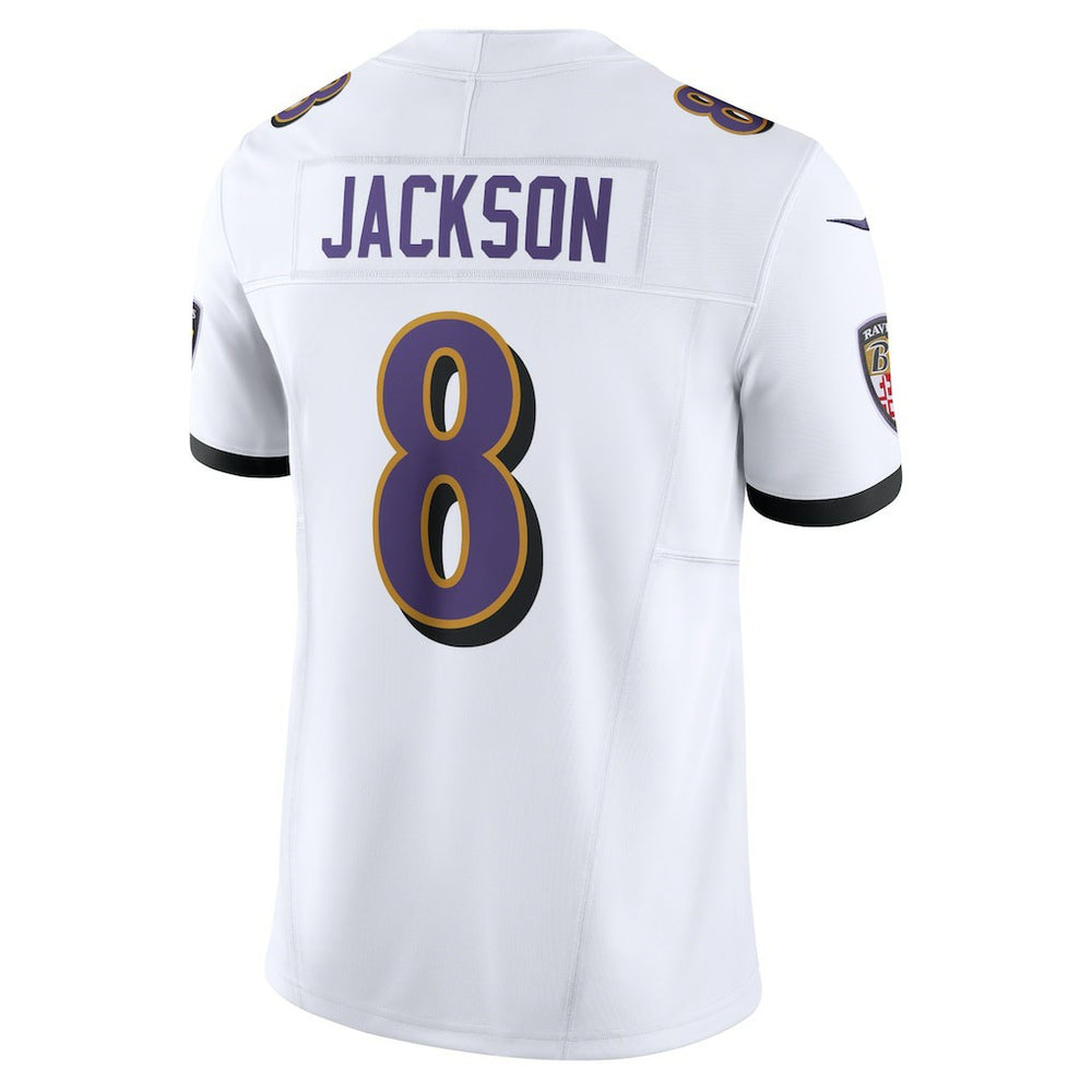 Lamar Jackson Baltimore Ravens Vapor F.U.S.E. Limited Jersey White