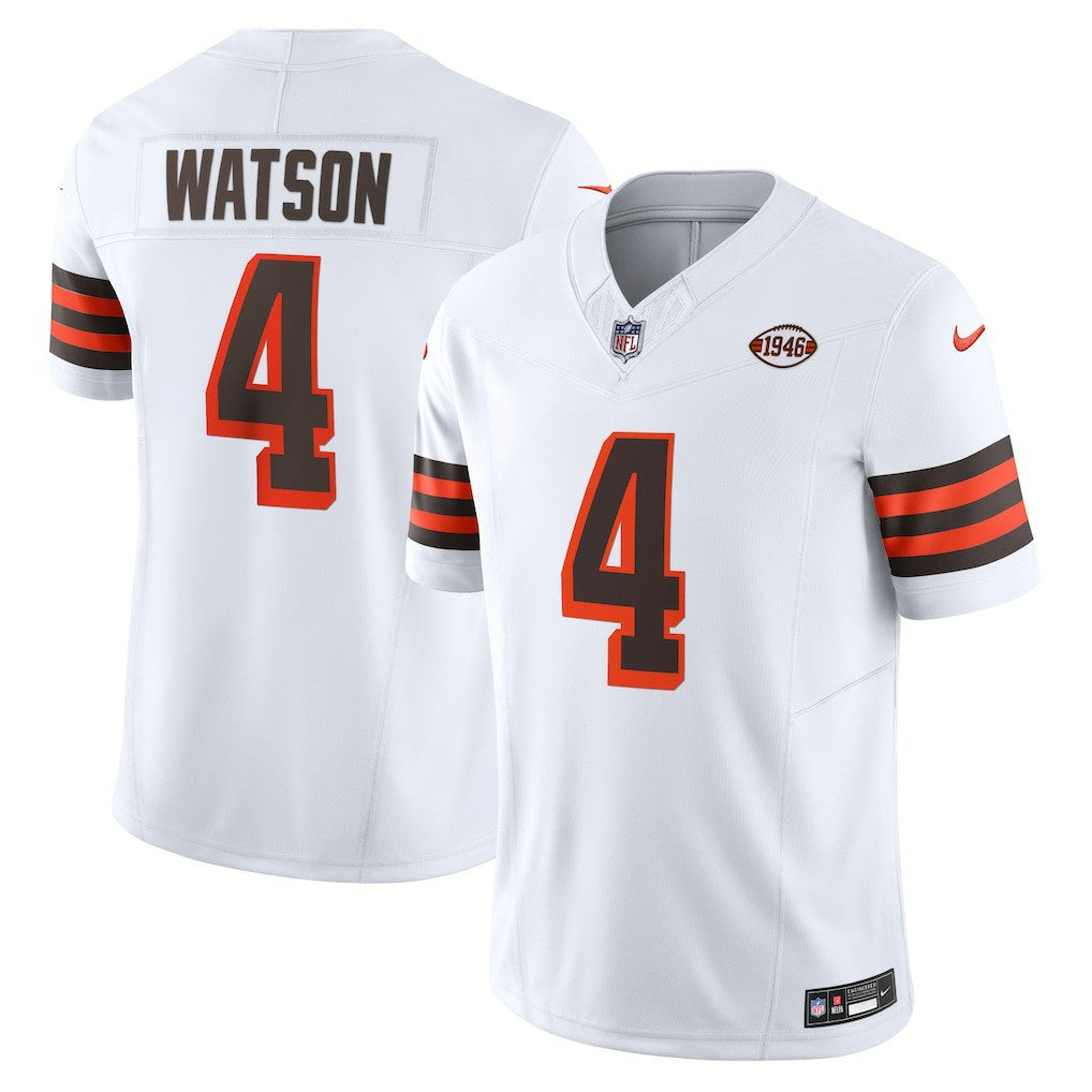 Deshaun Watson Cleveland Browns Vapor F.U.S.E. Limited Jersey White