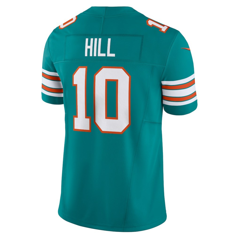 Tyreek Hill Miami Dolphins Vapor F.U.S.E. Limited Jersey Aqua