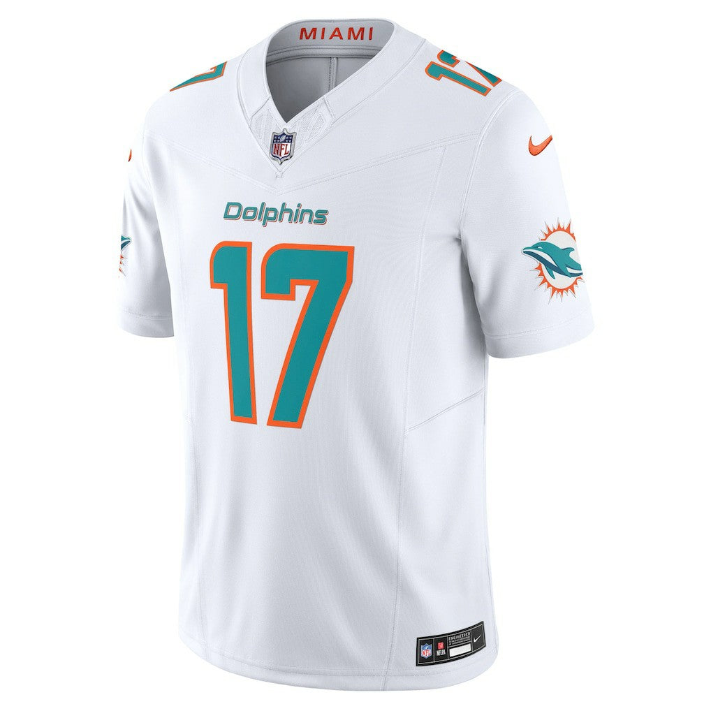 Jaylen Waddle Miami Dolphins Vapor F.U.S.E. Limited Jersey White