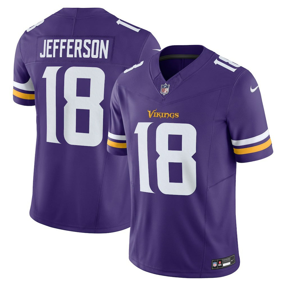 NFL Justin Jefferson Minnesota Vikings Vapor F.U.S.E. Limited Jersey - Purple