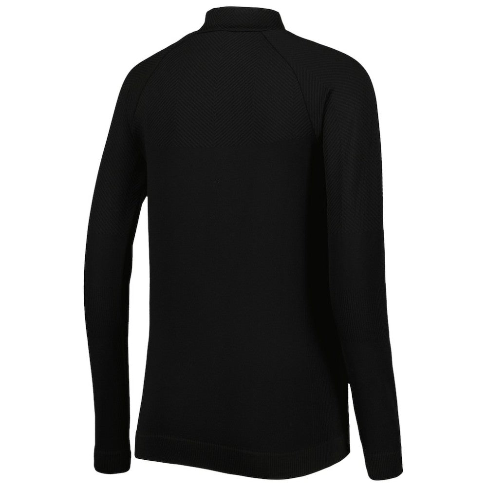 Chicago Cubs Levelwear Women's Energy Quarter-Zip Jacket - Black Jackets