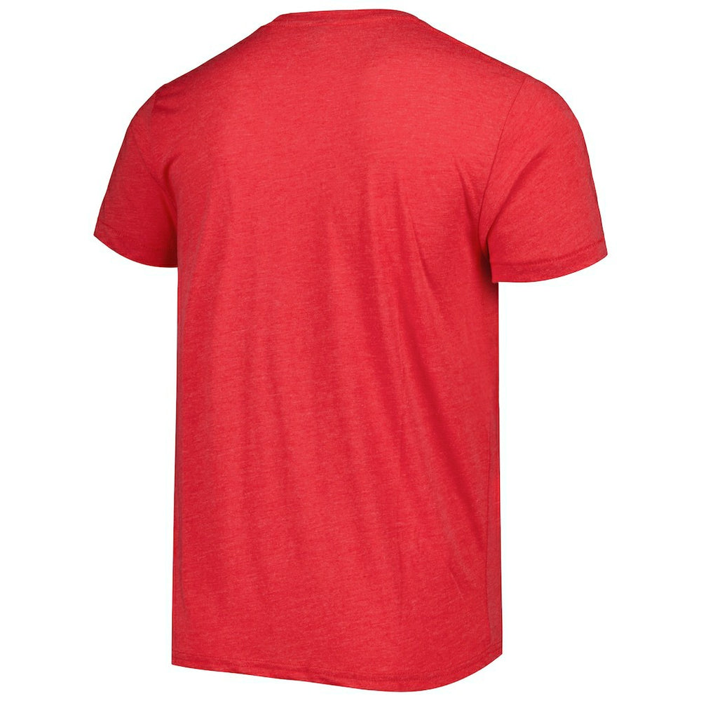 Atlanta Falcons Homage Dirty Birds Hyper Local Tri-Blend T-Shirt Red