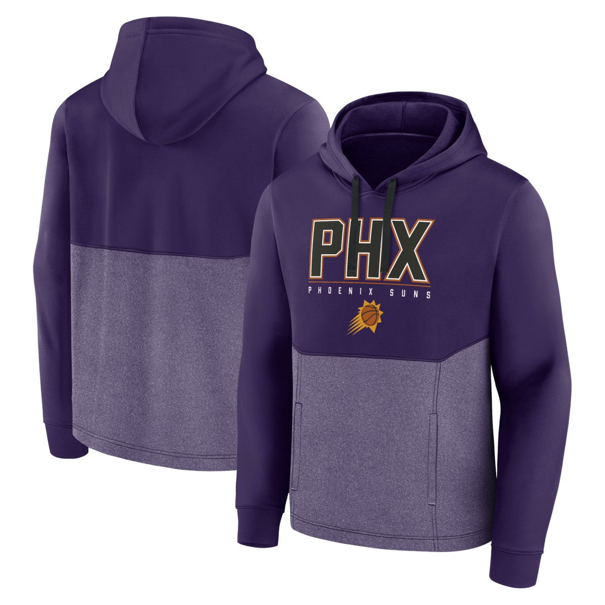 Phoenix Suns Successful Tri-Blend Pullover Hoodie Purple