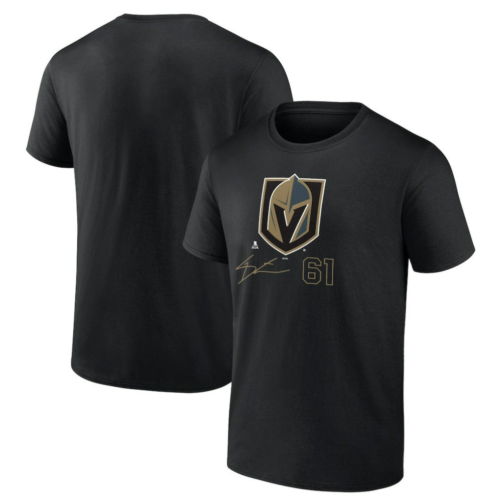 NHL Mark Stone Vegas Golden Knights Fanatics Name and Number T-Shirt - Black