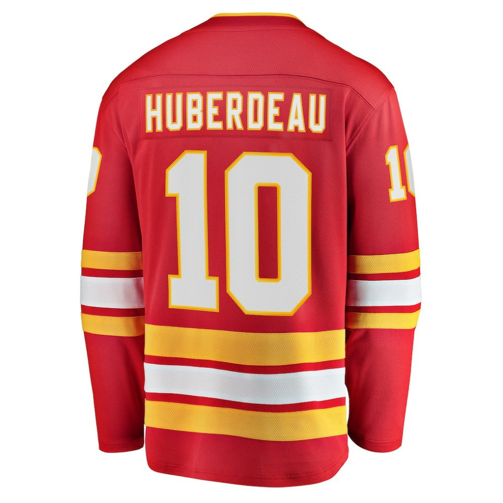 NHL Jonathan Huberdeau Calgary Flames Fanatics Home Breakaway Player Jersey - Red