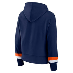Houston Astros Fanatics Women's Over Under Pullover Hoodie - Navy Hoodies