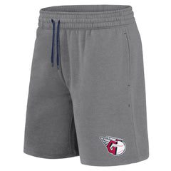 Cleveland Guardians Fanatics Arch T-Shirt & Shorts Combo Set - Navy/Heather Gray Shorts