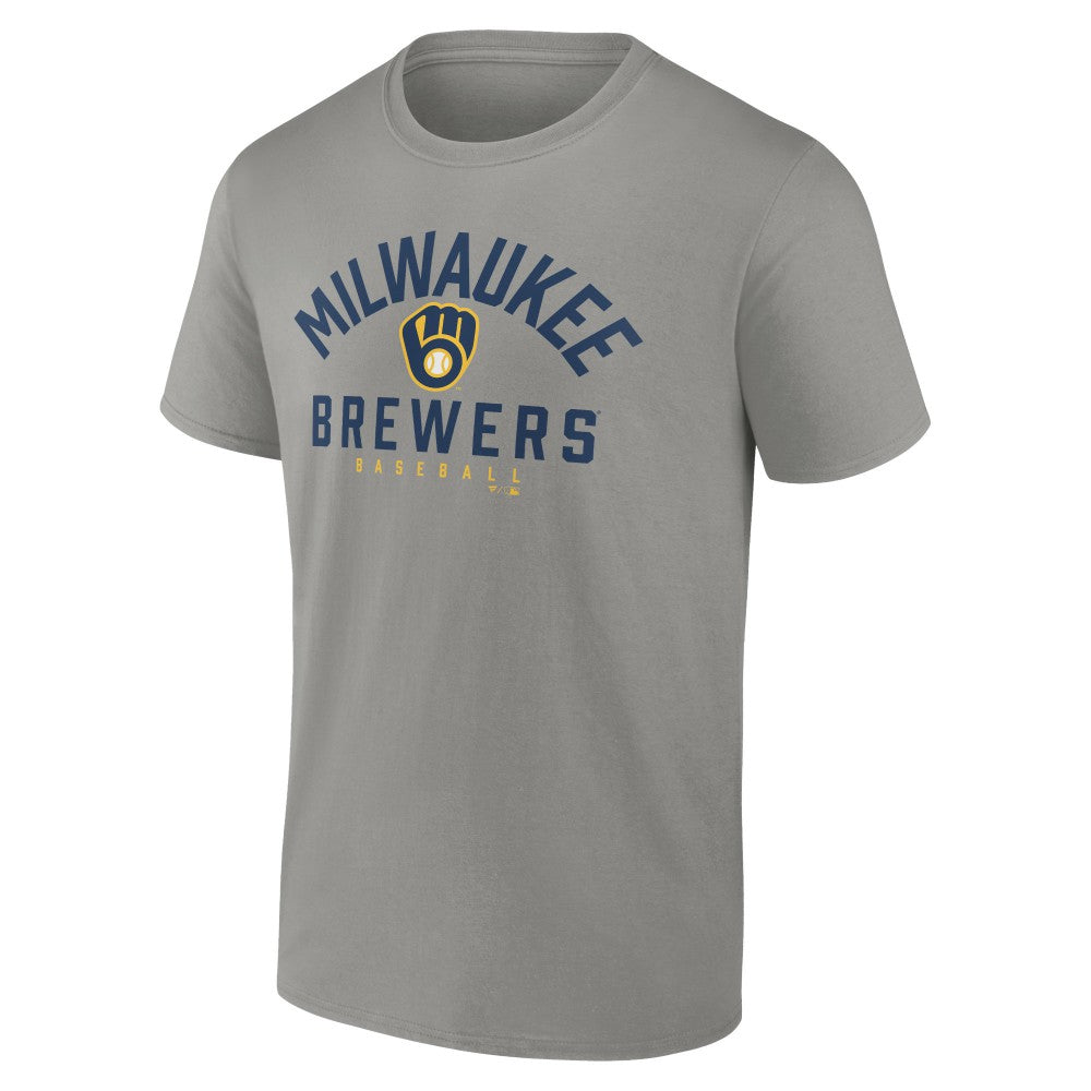 Milwaukee Brewers Fanatics Player Pack T-Shirt Combo Set - Navy/Gray T-shirts