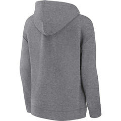 Houston Astros Fanatics Women's Script Favorite Lightweight Pullover Hoodie - Heather Gray Hoodies