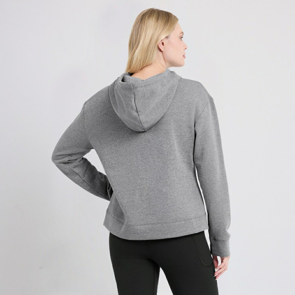 Milwaukee Brewers Fanatics Women's Script Favorite Lightweight Pullover Hoodie - Heather Gray Hoodies
