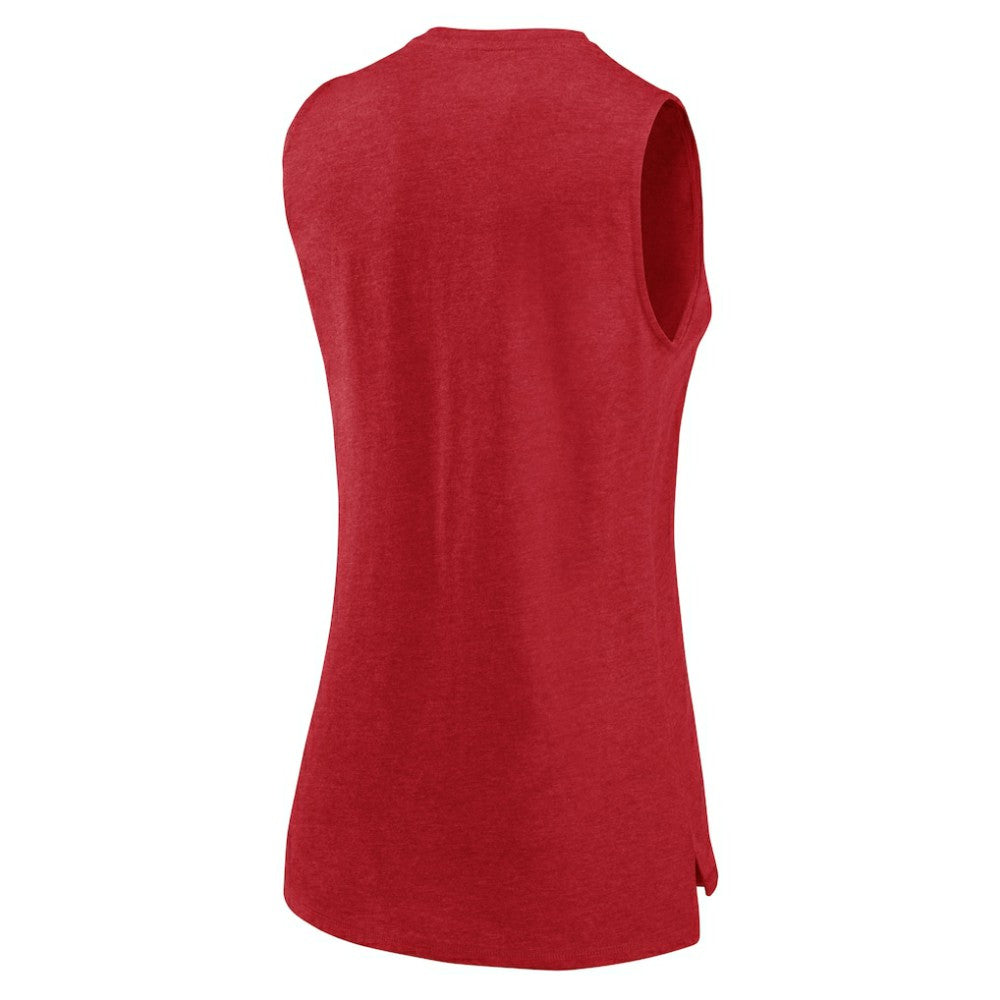 Washington Nationals Fanatics Women's What Goes Around Tank Top - Heather Red Hats