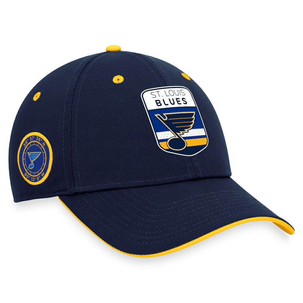 NHL St. Louis Blues Fanatics 2023 NHL Draft Flex Hat - Navy