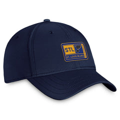 NHL St. Louis Blues Fanatics Authentic Pro Training Camp Flex Hat – Navy