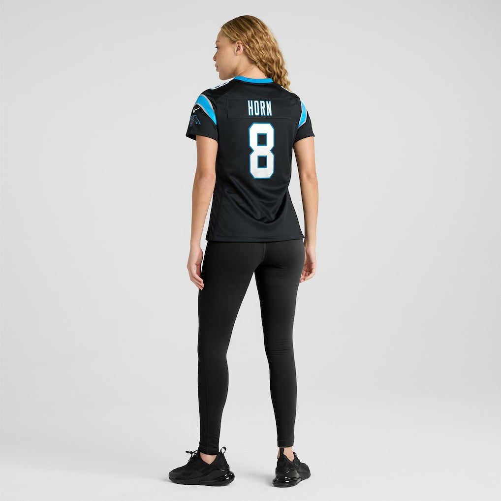 Jaycee Horn Carolina Panthers Women's Player Jersey Black