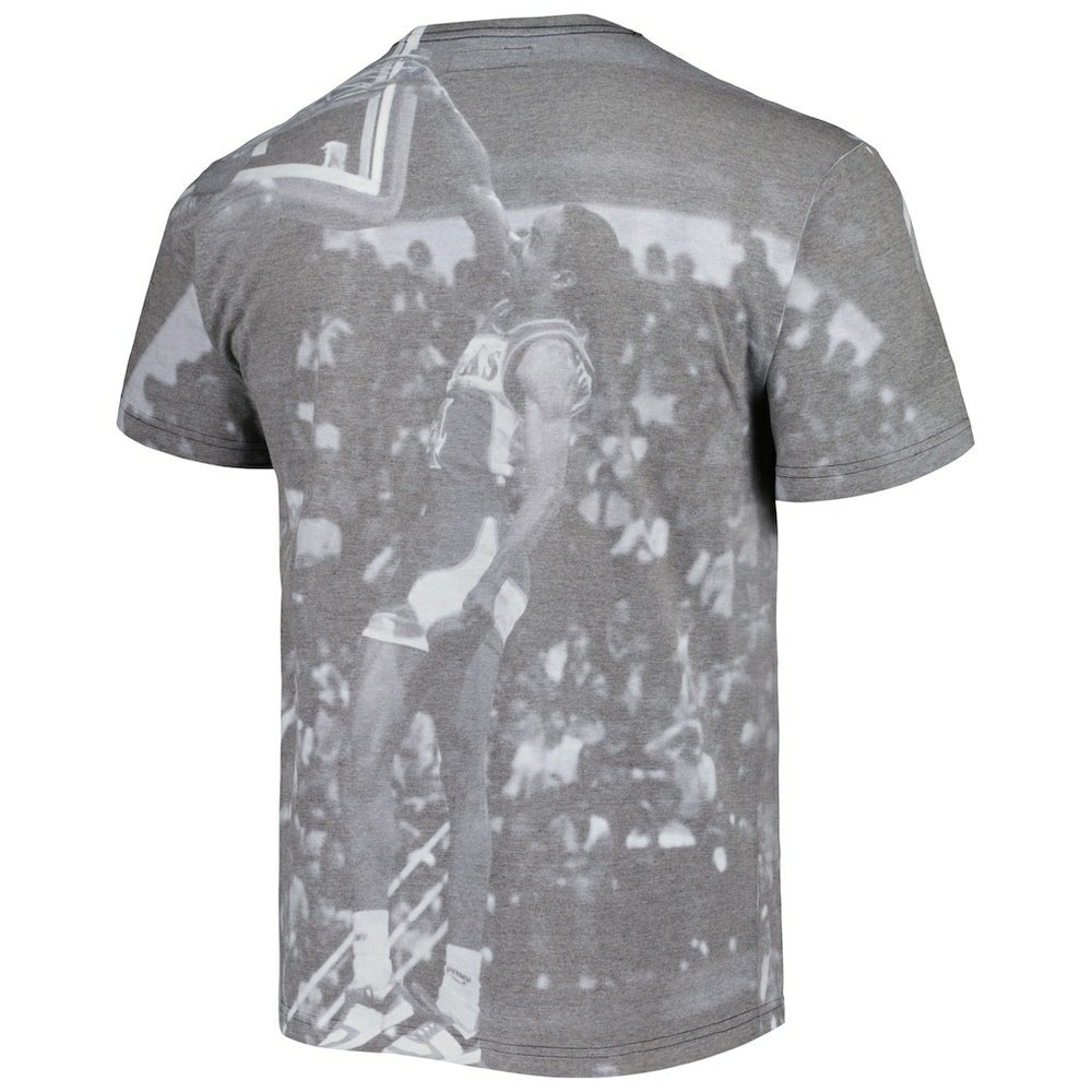 Spud Webb Atlanta Hawks Above The Rim T-Shirt Heather Gray