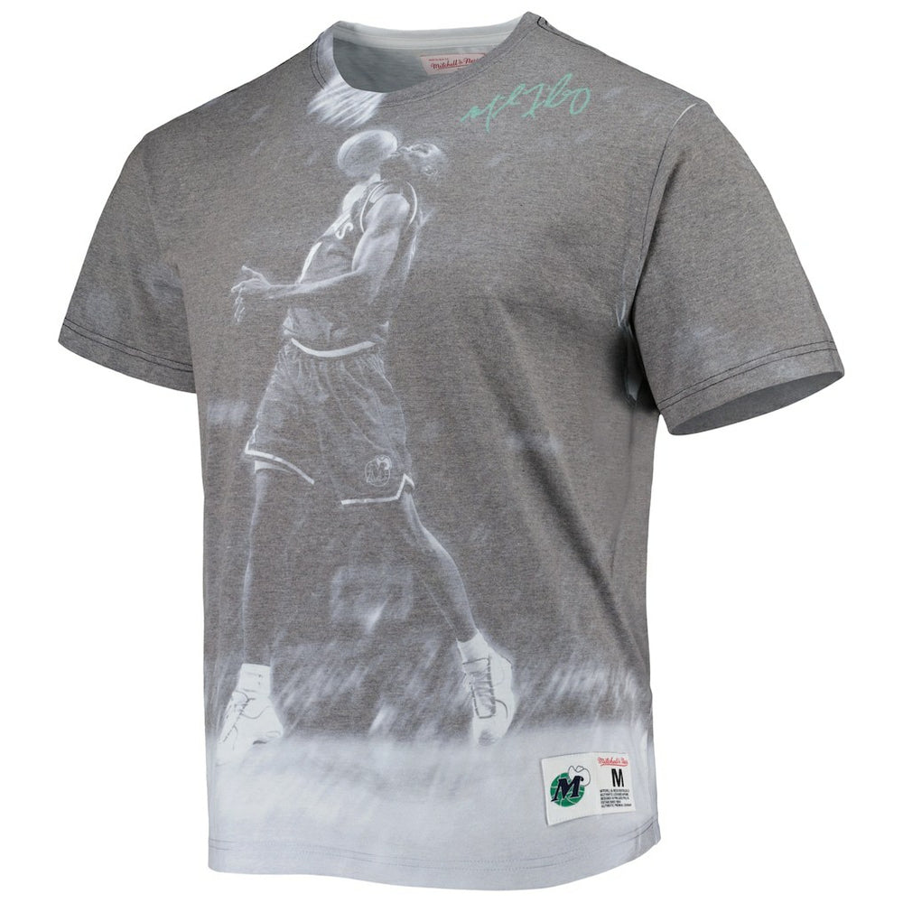 Michael Finley Dallas Mavericks Above The Rim T-Shirt Heather Gray