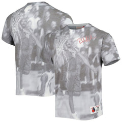 Rasheed Wallace Detroit Pistons Above The Rim T-Shirt Heather Gray