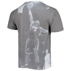 Dwyane Wade Miami Heat Above The Rim T-Shirt Heather Gray