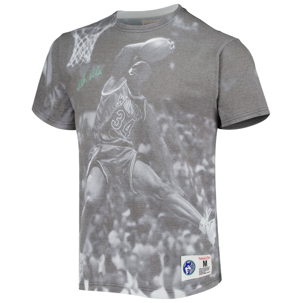 Isaiah Rider Minnesota Timberwolves Above The Rim T-Shirt Gray