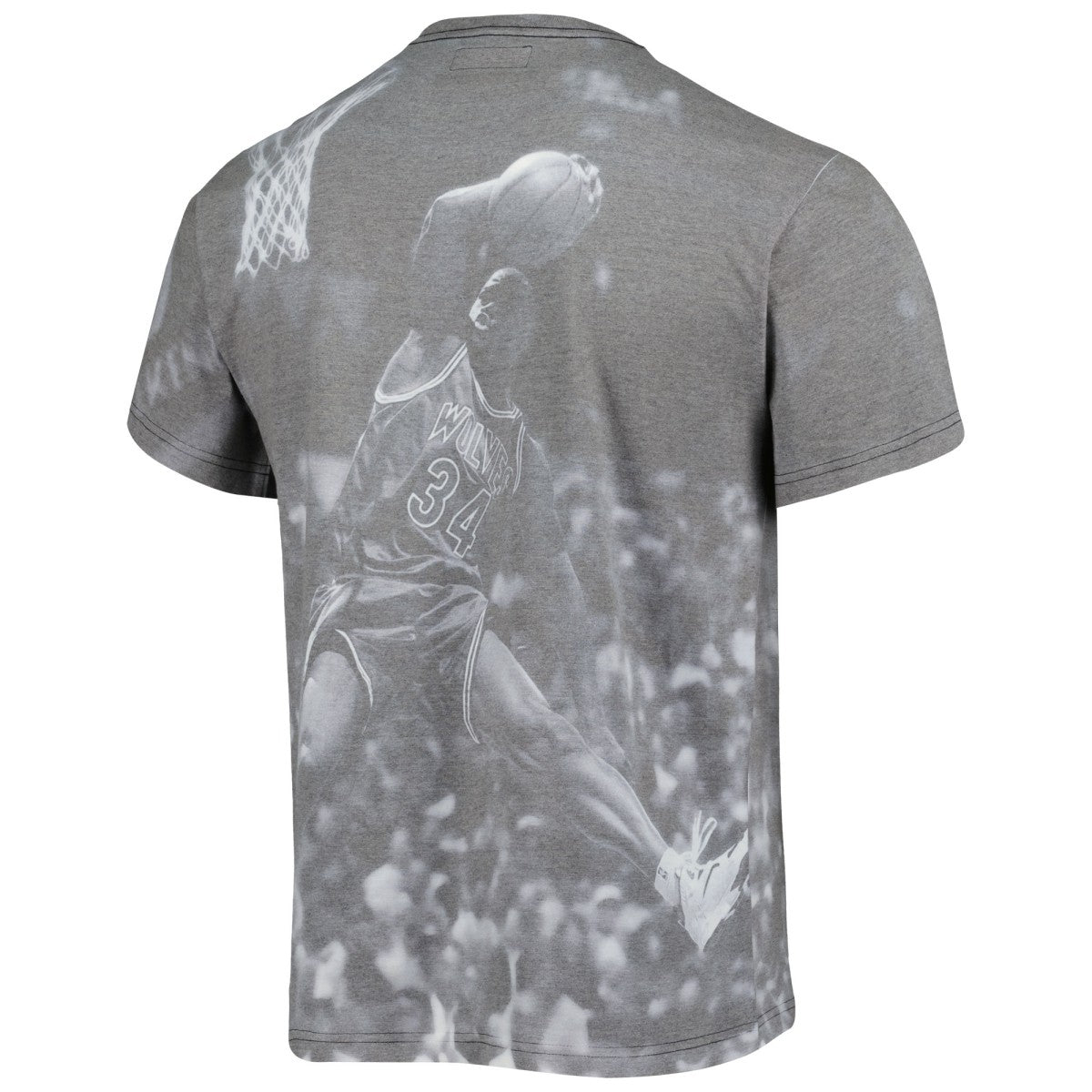 Isaiah Rider Minnesota Timberwolves Above The Rim T-Shirt Gray