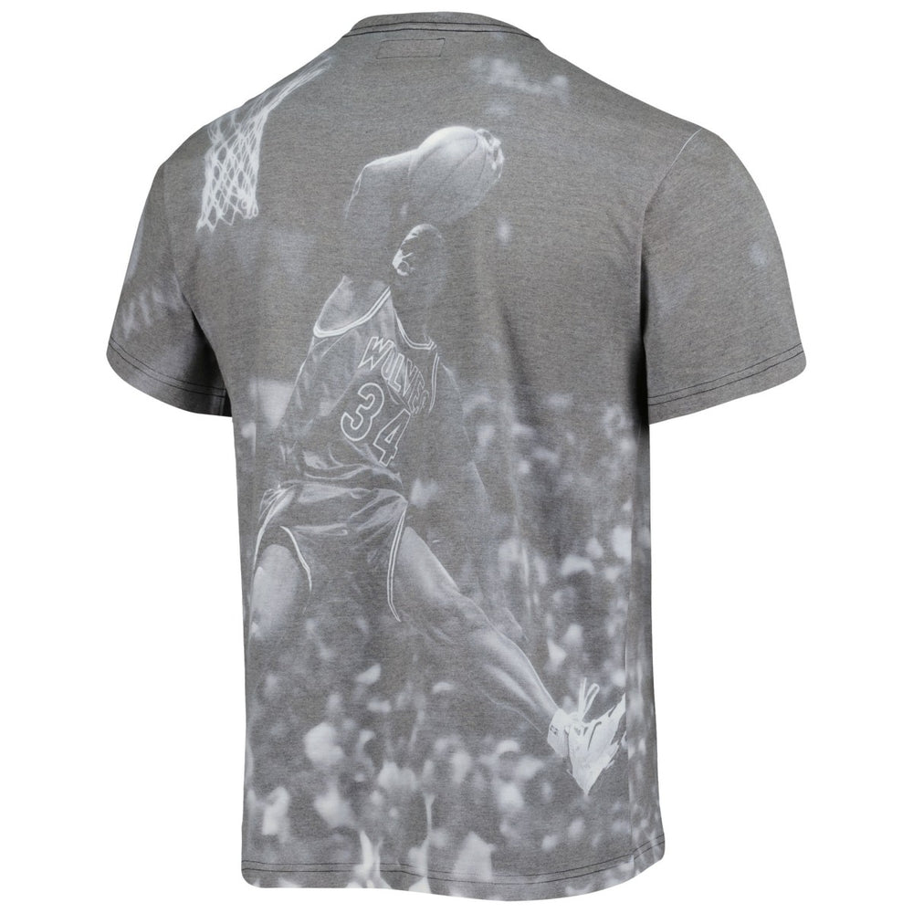 Isaiah Rider Minnesota Timberwolves Above The Rim T-Shirt Gray