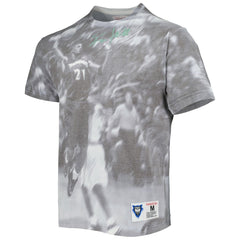 Kevin Garnett Minnesota Timberwolves Above The Rim T-Shirt Heather Gray