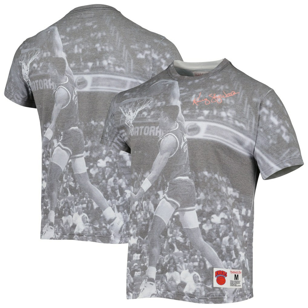 Kenny Walker New York Knicks Above The Rim T-Shirt Heather Gray