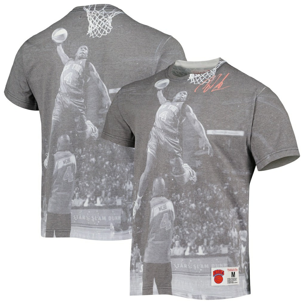 Nate Robinson New York Knicks Above The Rim T-Shirt Gray