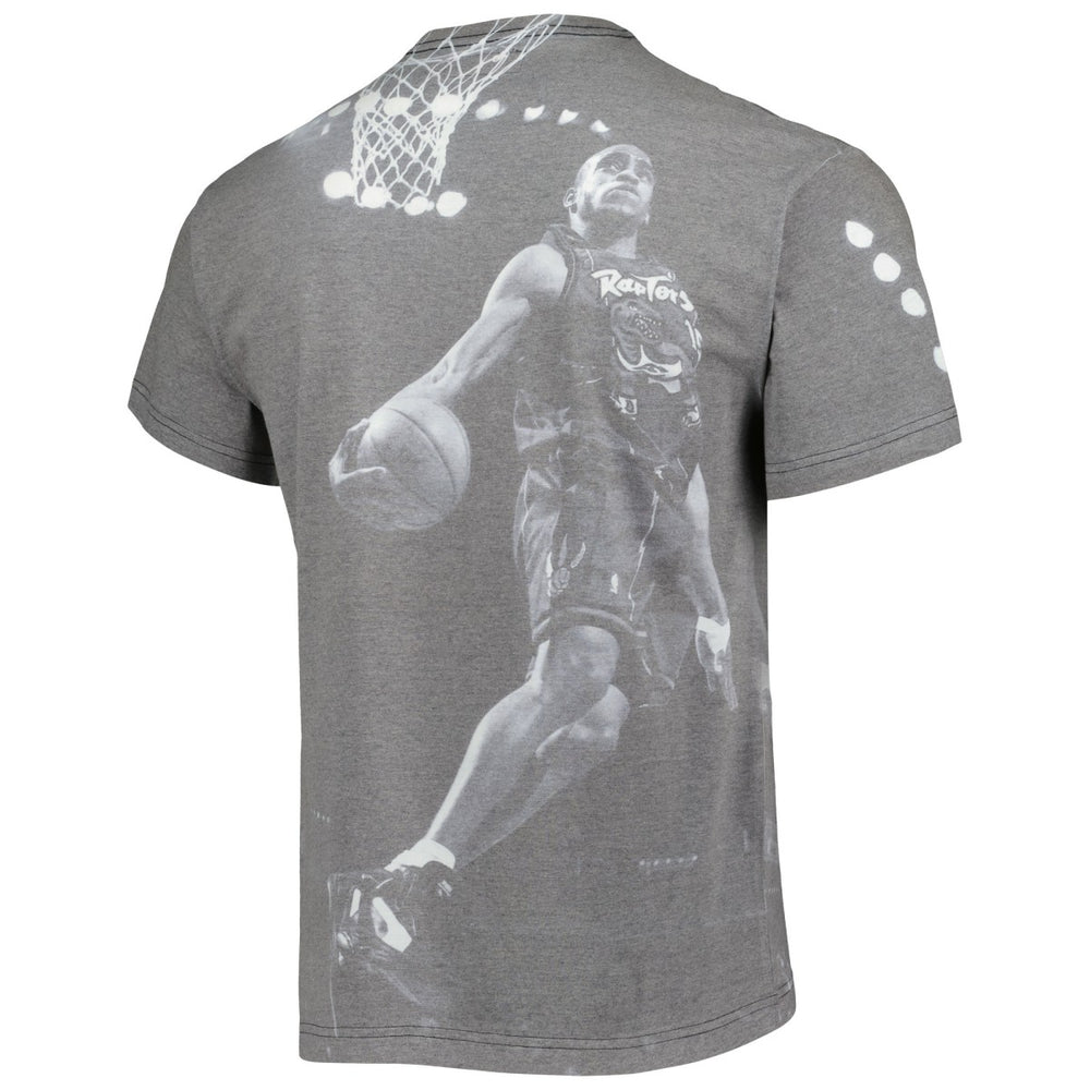 Vince Carter Toronto Raptors Above The Rim T-Shirt Heather Gray
