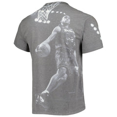 Vince Carter Toronto Raptors Above The Rim T-Shirt Heather Gray