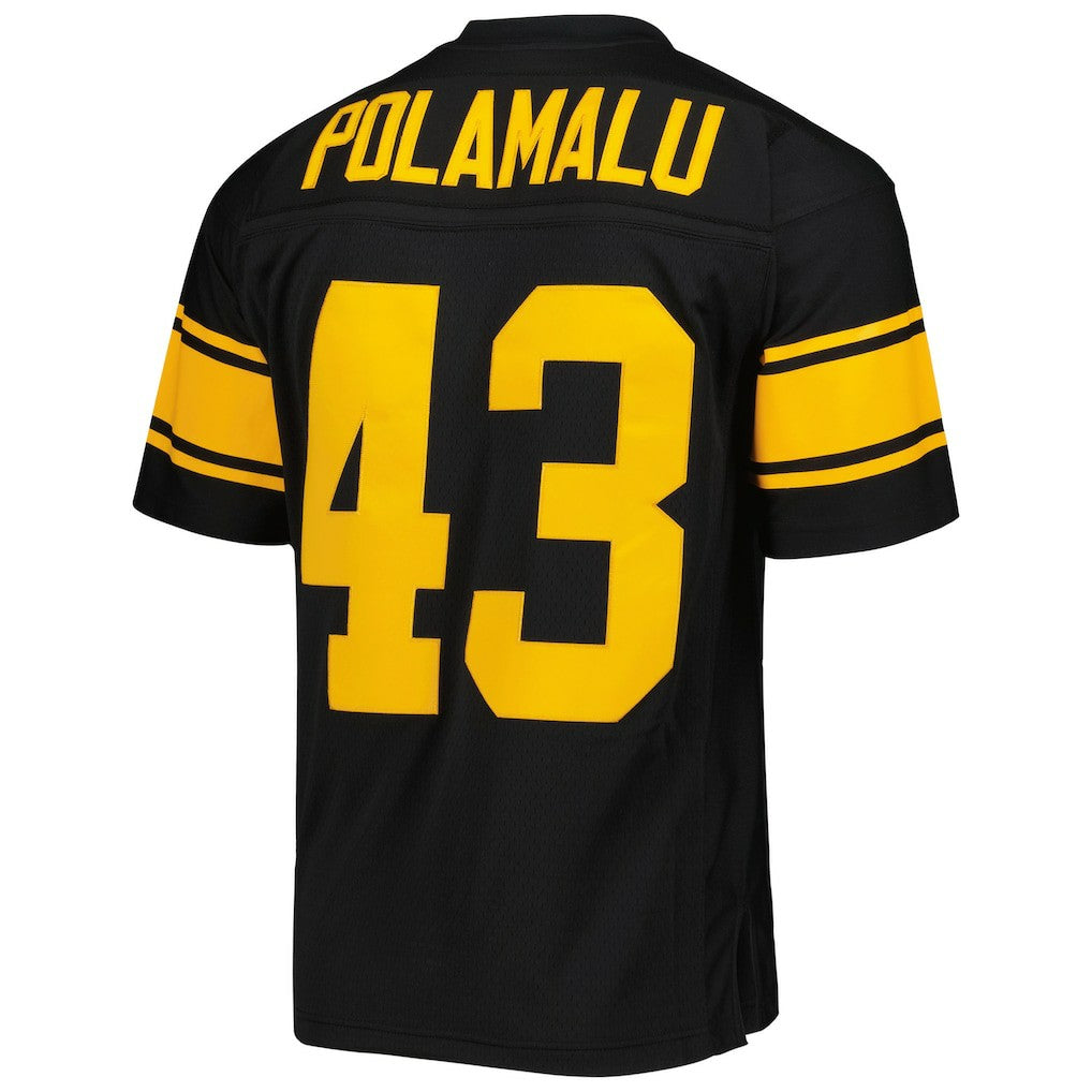 Troy Polamalu Pittsburgh Steelers Legacy Replica Jersey Black