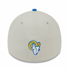 Los Angeles Rams New Era 2023 NFL Draft 39THIRTY Flex Hat Stone/Royal