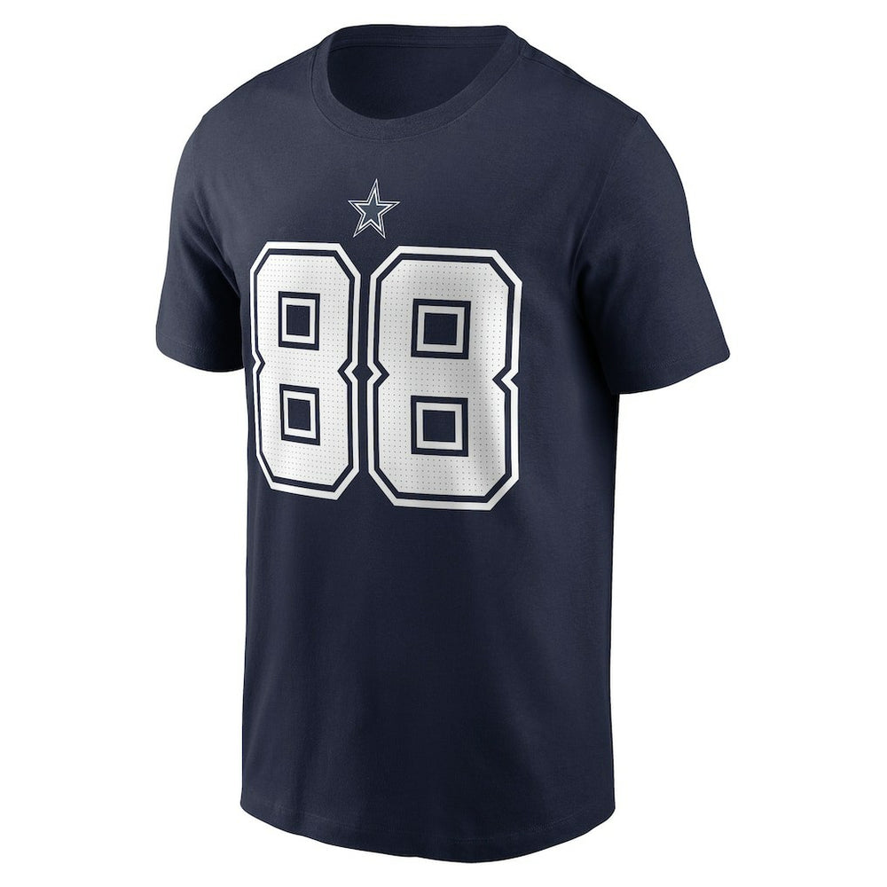 CeeDee Lamb Dallas Cowboys Player Name & Number T-Shirt Navy
