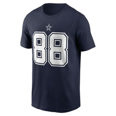 CeeDee Lamb Dallas Cowboys Player Name & Number T-Shirt Navy