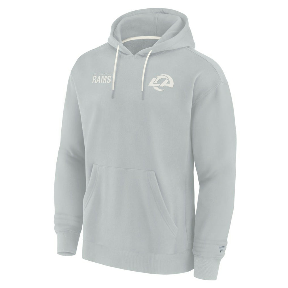 Los Angeles Rams Unisex Elements Super Soft Fleece Pullover Hoodie Gray