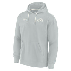 Los Angeles Rams Unisex Elements Super Soft Fleece Pullover Hoodie Gray