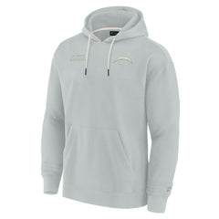 Los Angeles Chargers Unisex Elements Super Soft Fleece Pullover Hoodie Gray