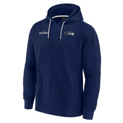 Seattle Seahawks Unisex Elements Super Soft Fleece Pullover Hoodie College Navy