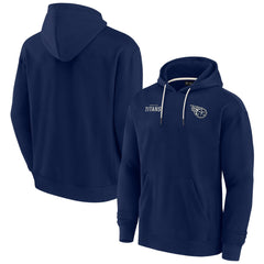 Tennessee Titans Unisex Elements Super Soft Fleece Pullover Hoodie Navy