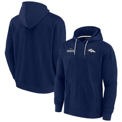 Denver Broncos Unisex Elements Super Soft Fleece Pullover Hoodie Navy